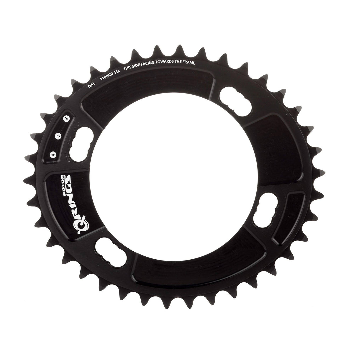 Black 36x110x4 Chainring Q1358