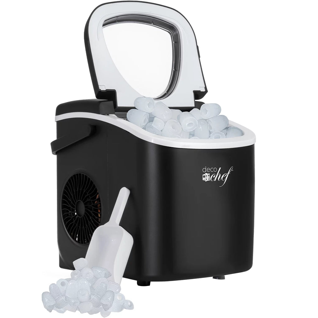 Compact Countertop Ice Maker, 26LBs in 24HRs, Black W1174
