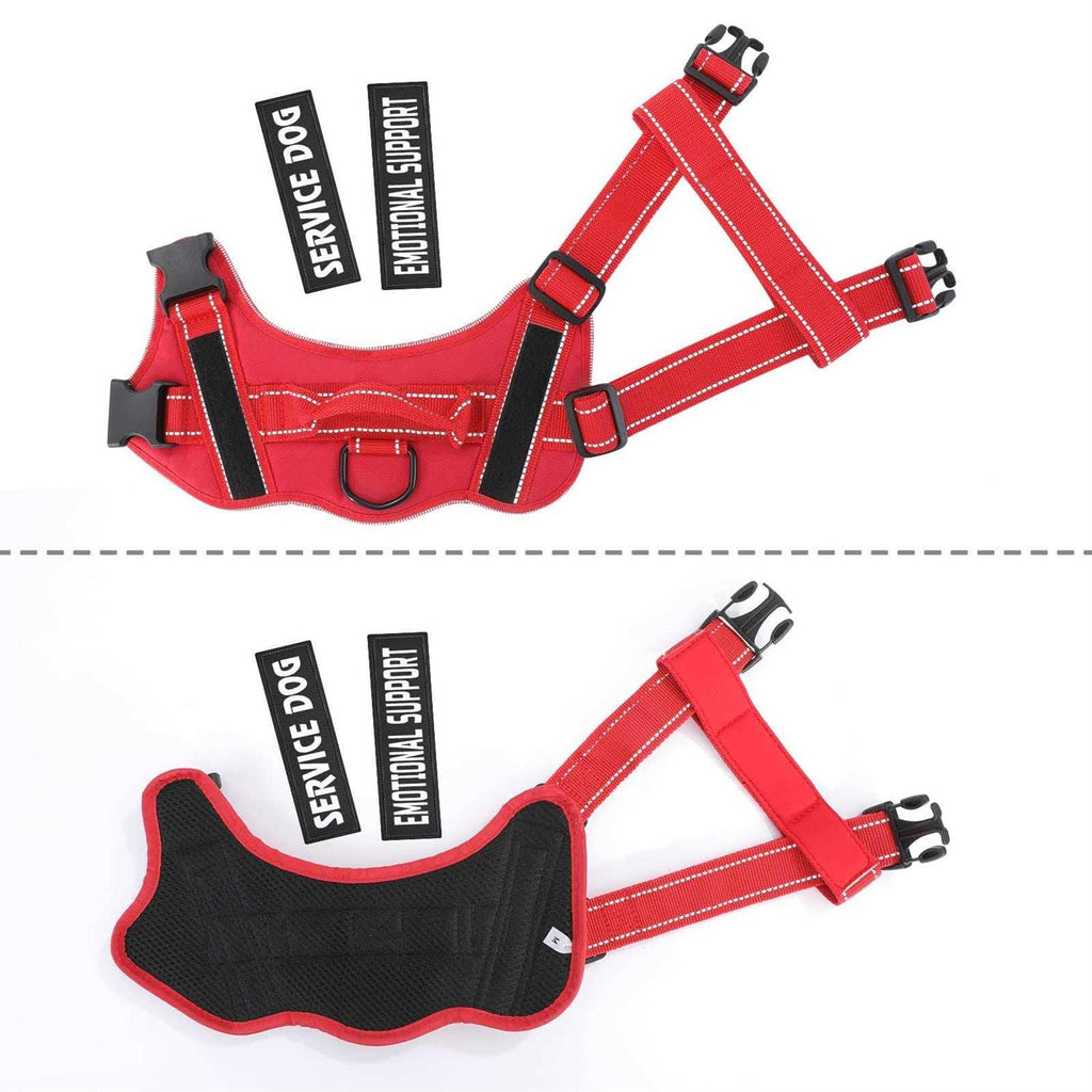 Reflective Breathable Adjustable No-Pull Dog Harness T312559