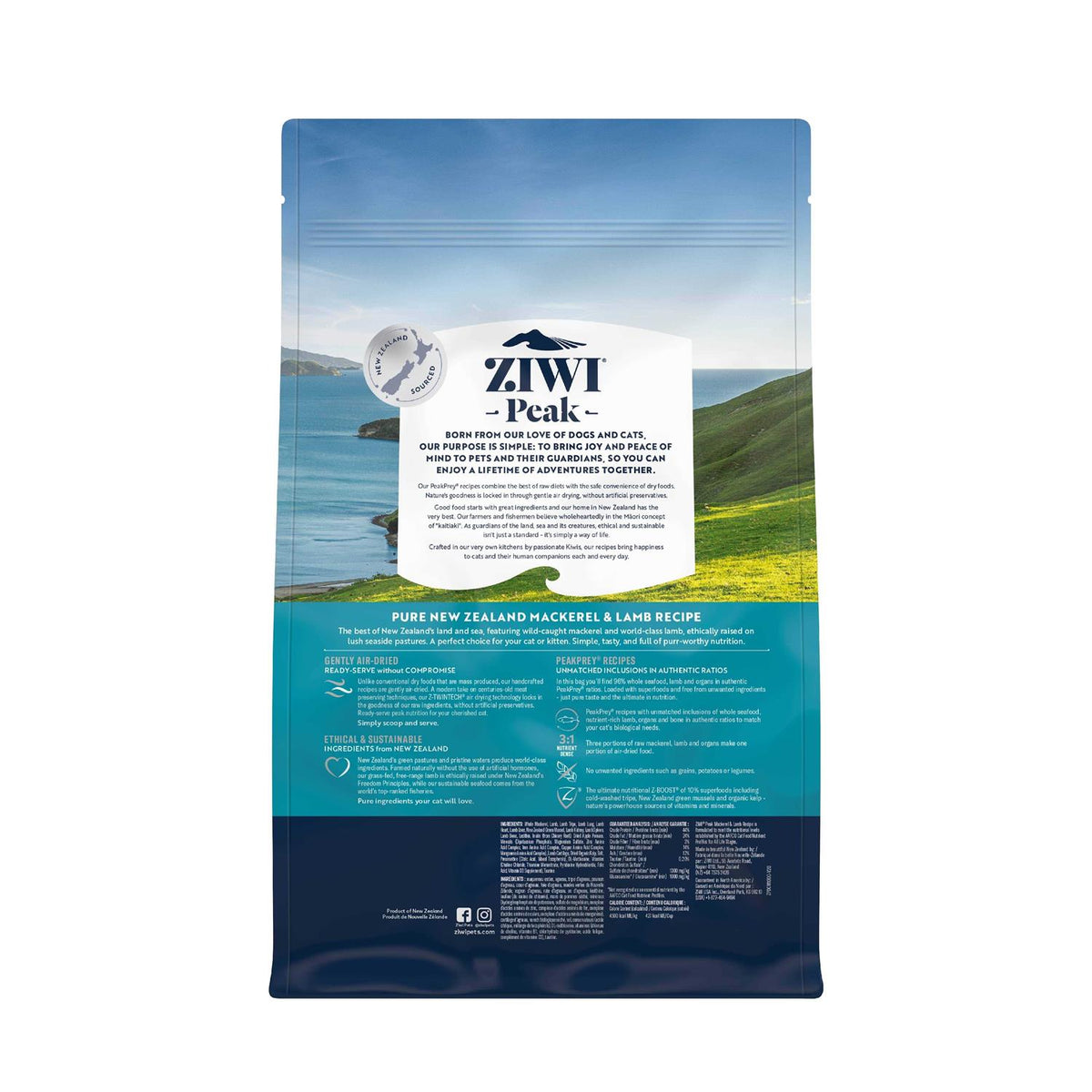 Mackerel Lamb Air-Dried Cat Food R808335
