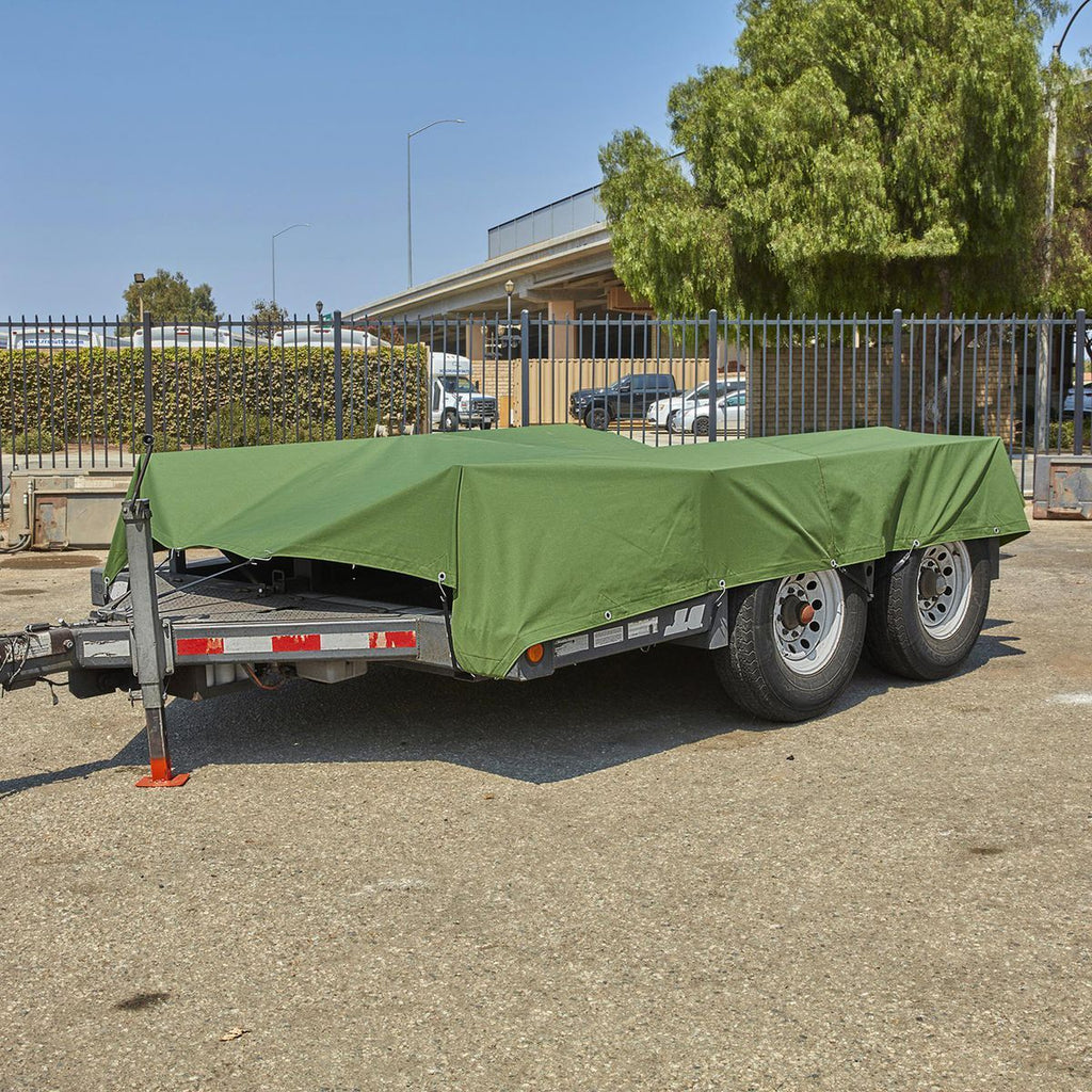 10 ft. x 12 ft. Canvas Tarp A4802