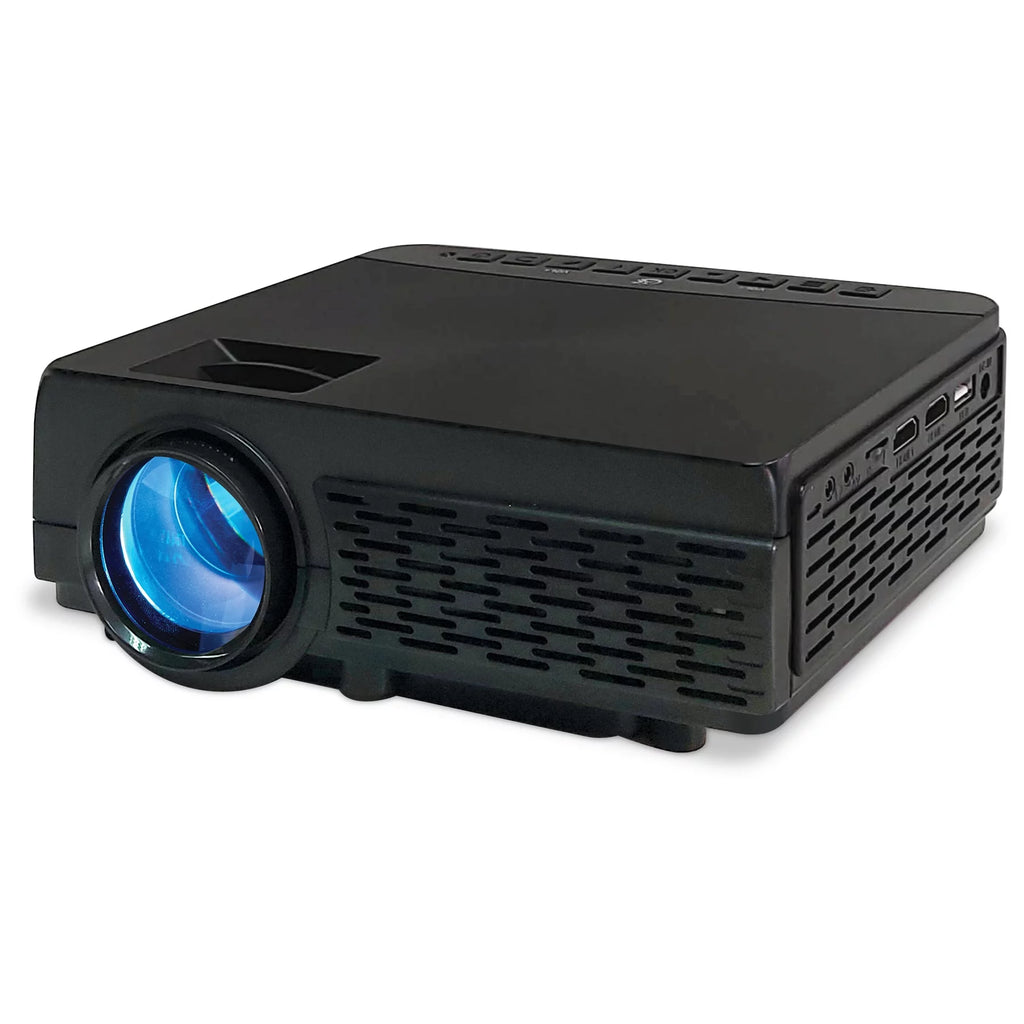 Video Projector with Screen and Bluetooth Speaker O48171
