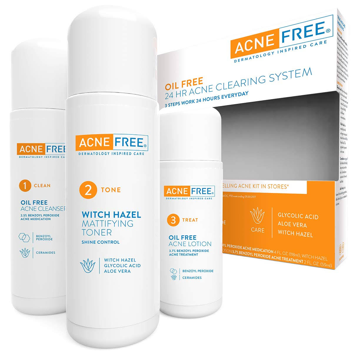 3 Step Acne Clearing System Kit N288088