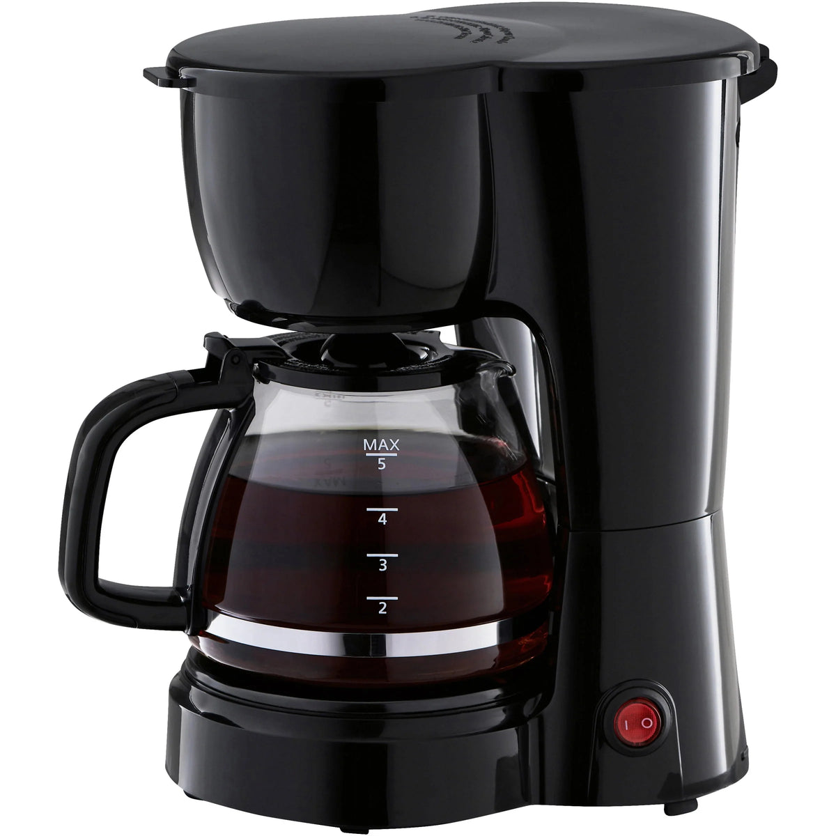 Black 5-Cup Drip Coffee Maker J365