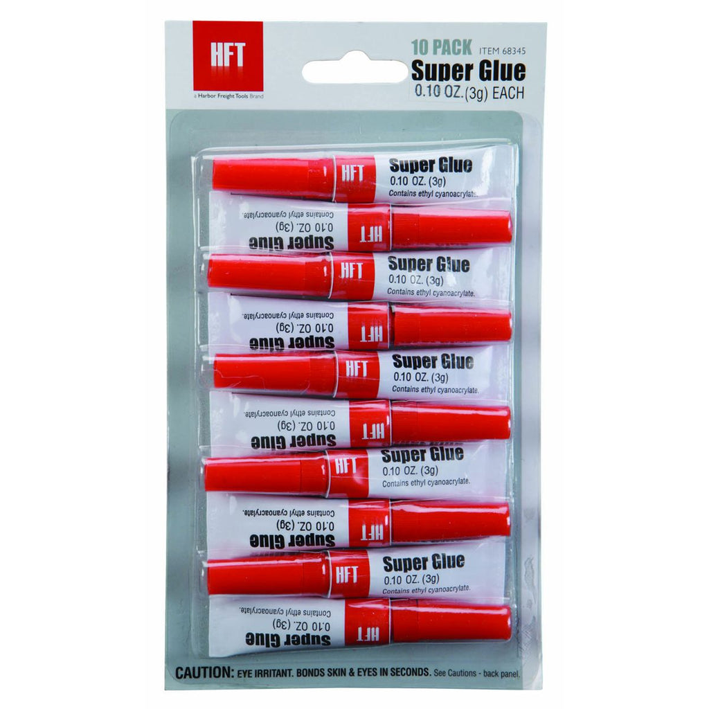 High-Strength Super Glue 10-Pack P6404