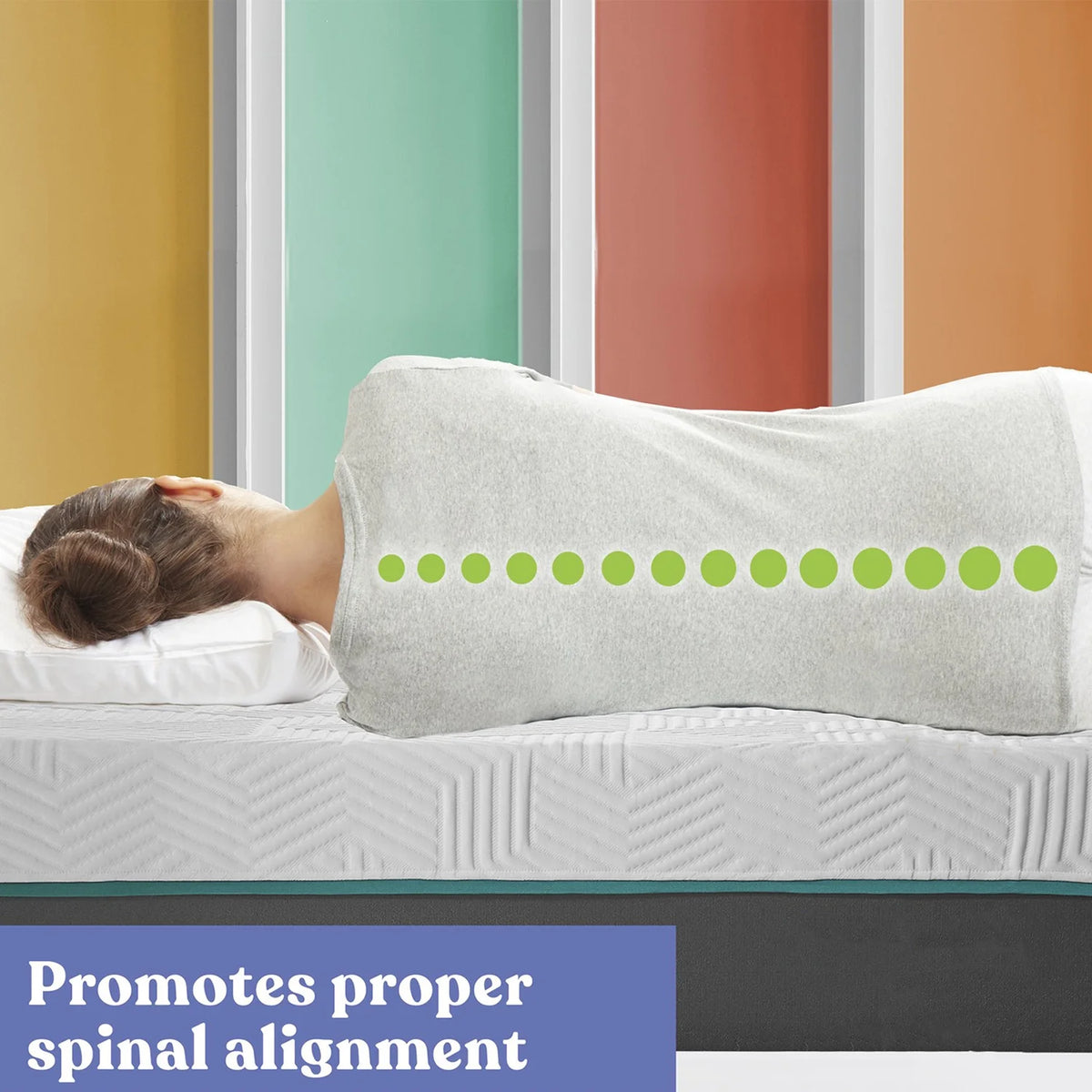 CopperCool Medium Hybrid Mattress Twin A23956