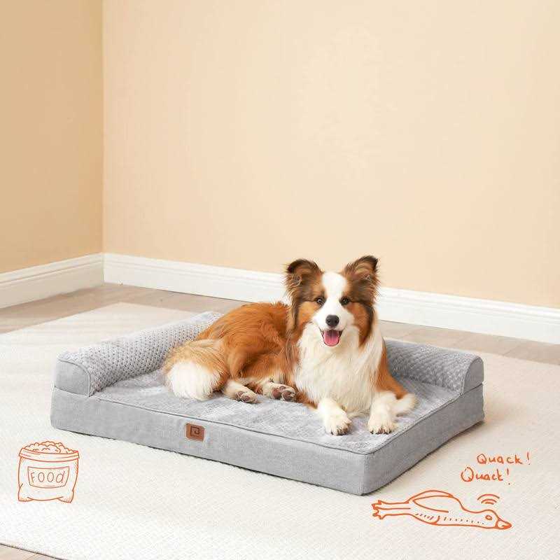Small Dog Bed Donut Faux Fur Anti-Anxiety L190150