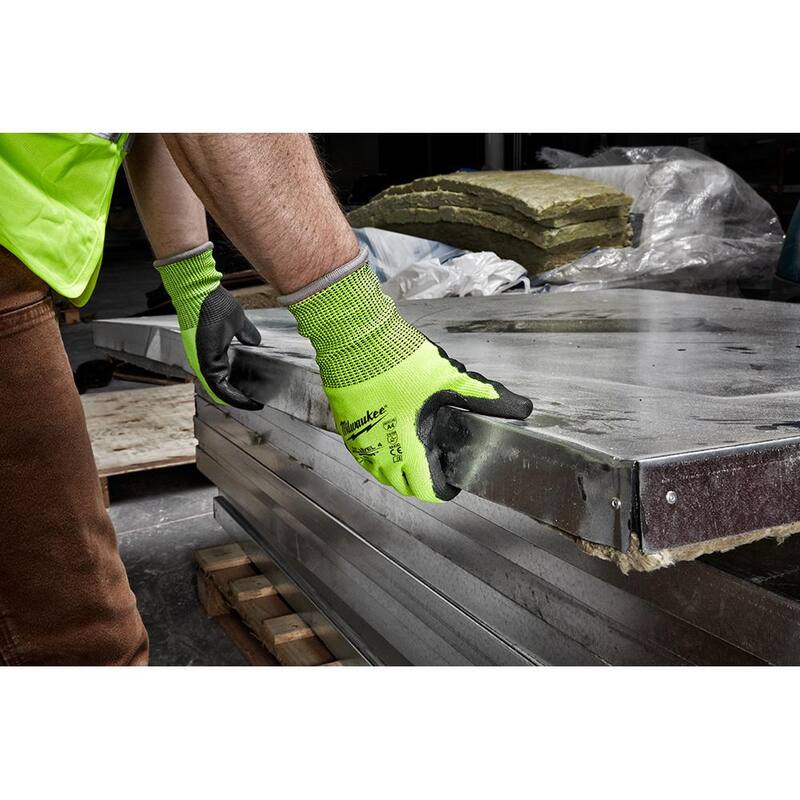 Cut Resistant Polyurethane Dipped Work Gloves T158