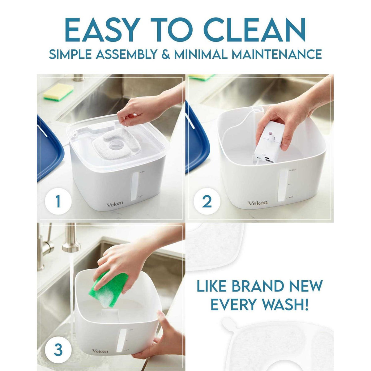 2.8L Automatic Pet Water Fountain A104700