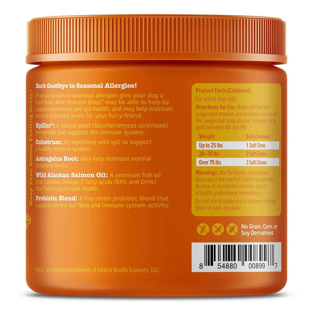 Salmon Allergy & Immune Bites for Dogs T751