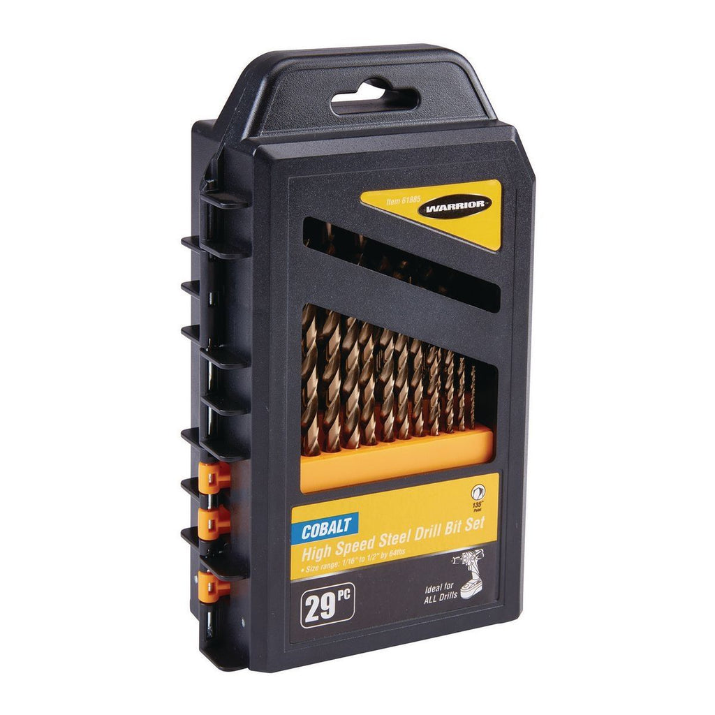 Cobalt Drill Bit Set, 29-Piece U80303