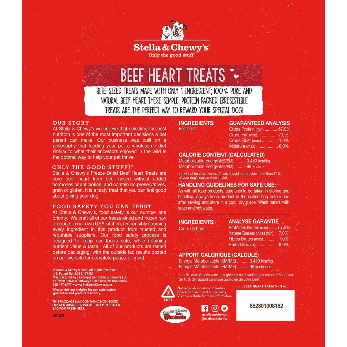 Beef Freeze Dried Dog Treats X228902