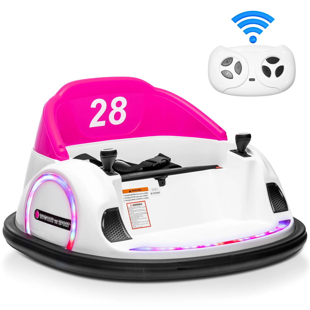 12V Bumper Car for Kids with Remote Control J90472
