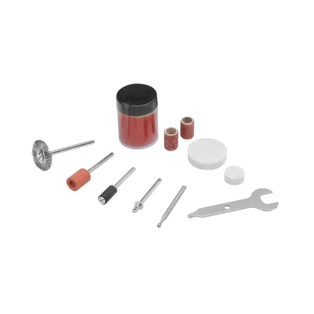 1 Amp 2-Speed Rotary Tool Kit with 10 Accessories Q13009