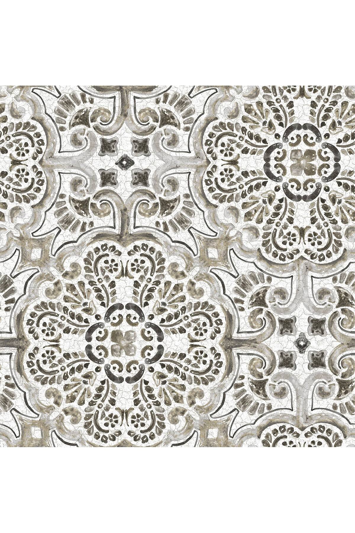 Black Peel & Stick Wallpaper D8694