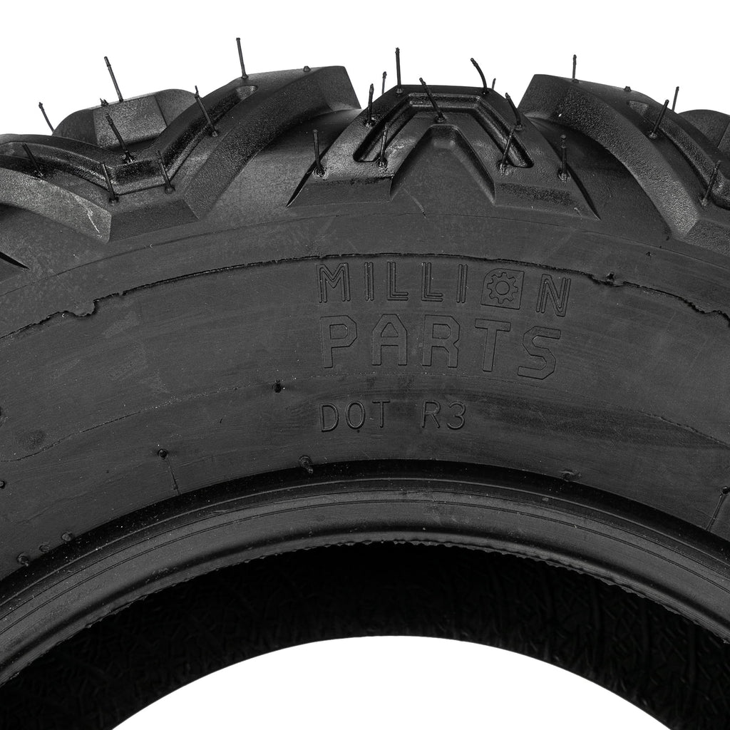 Set of 4 All Terrain ATV UTV Tires, 25x8-12 Front & 25x10-12 Rear, Tubeless U34503