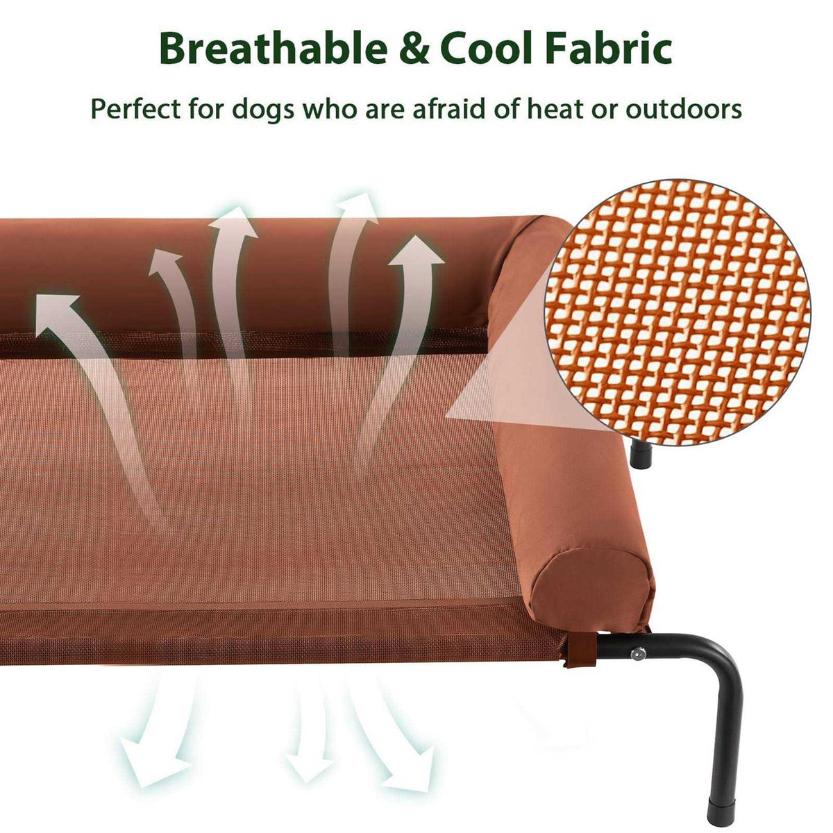 Large Elevated Cooling Dog Bed M241