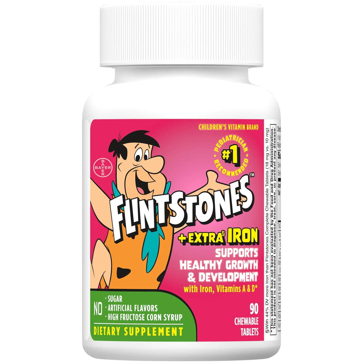 Chewable Kids Multivitamin with Iron 90 Ct T54928