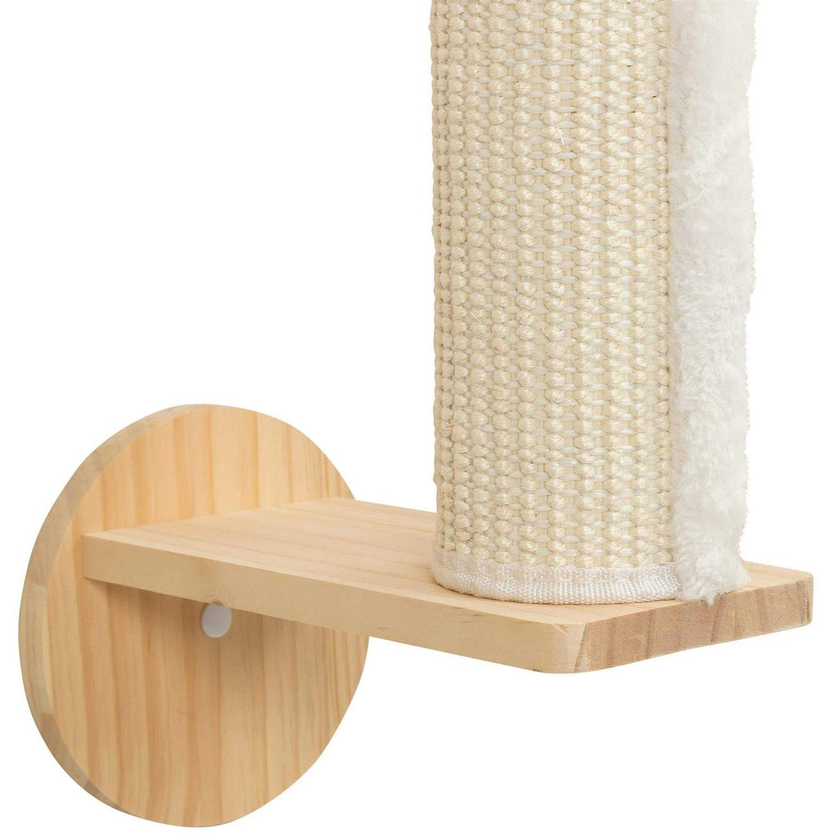 Wall Mount Cat Scratching Post with Perch U524
