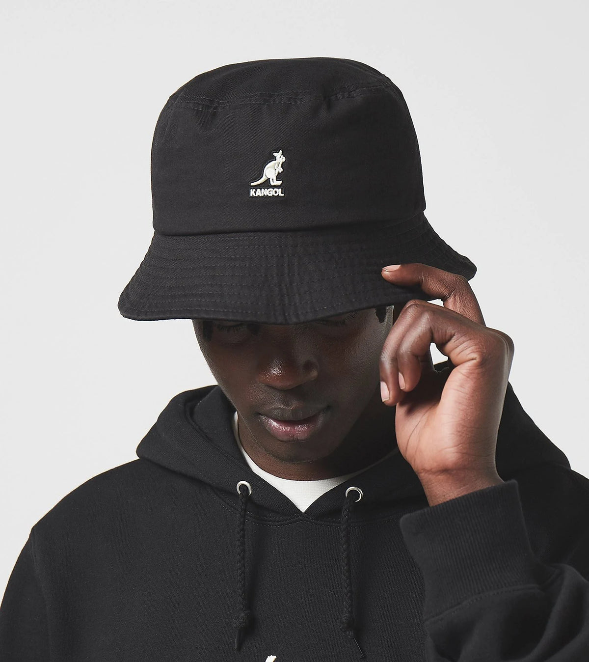 Black Bucket Hat C3120