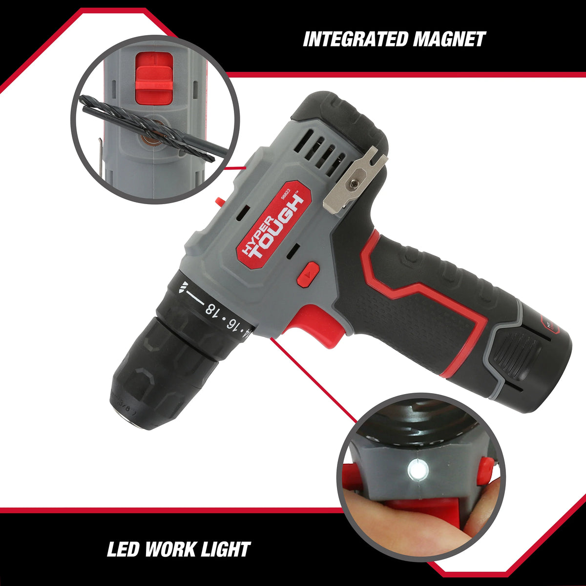 12V Max Lithium-Ion Cordless 2-Speed Drill Driver with Battery and Charger W27634