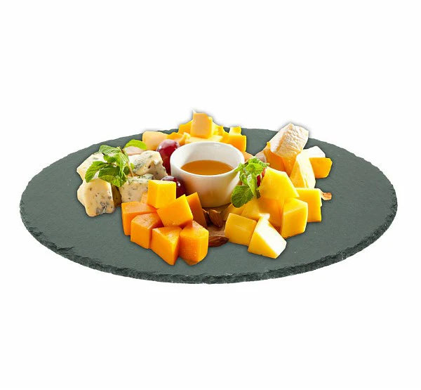 Round Tablet Plate 30cm Slate F985591