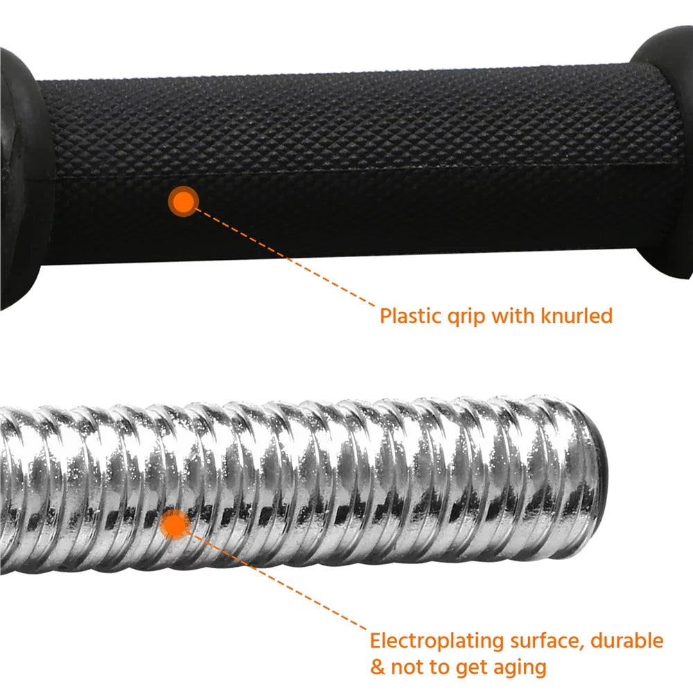 66 Lb. Adjustable Dumbbell Set Black Y506186