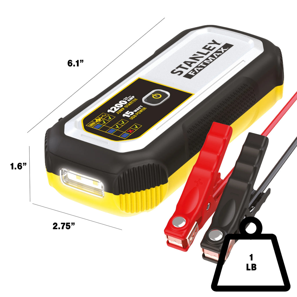 Lithium Jump Starter with USB Power Bank D4951