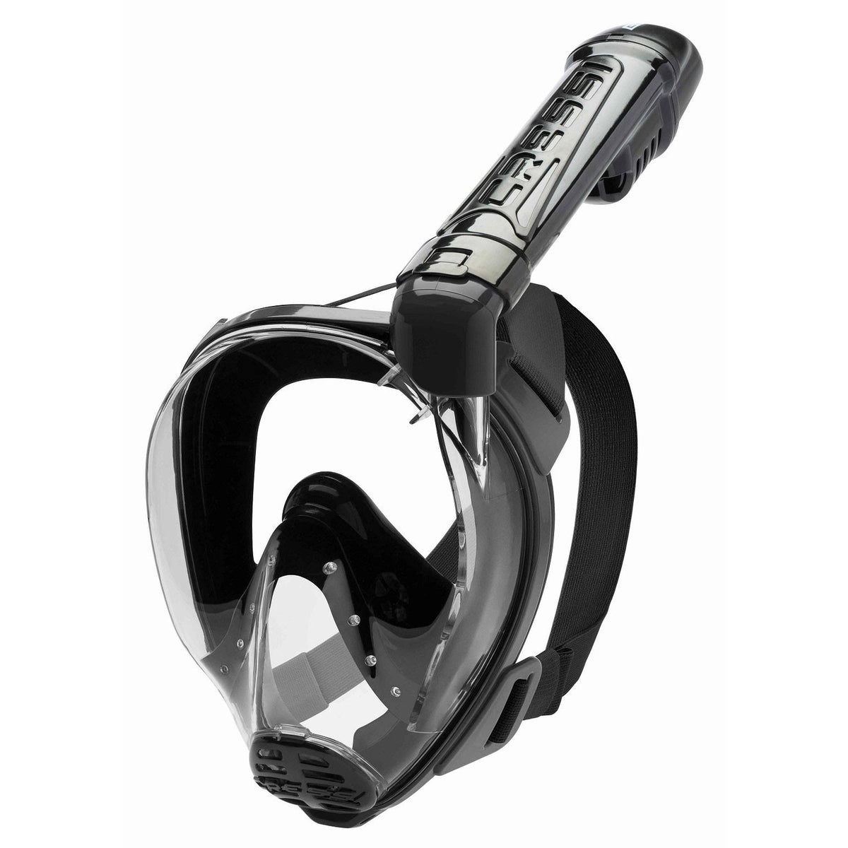Black Full Face Snorkelling Mask T5030