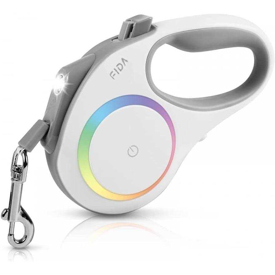 Retractable LED Lighted Dog Leash D4742