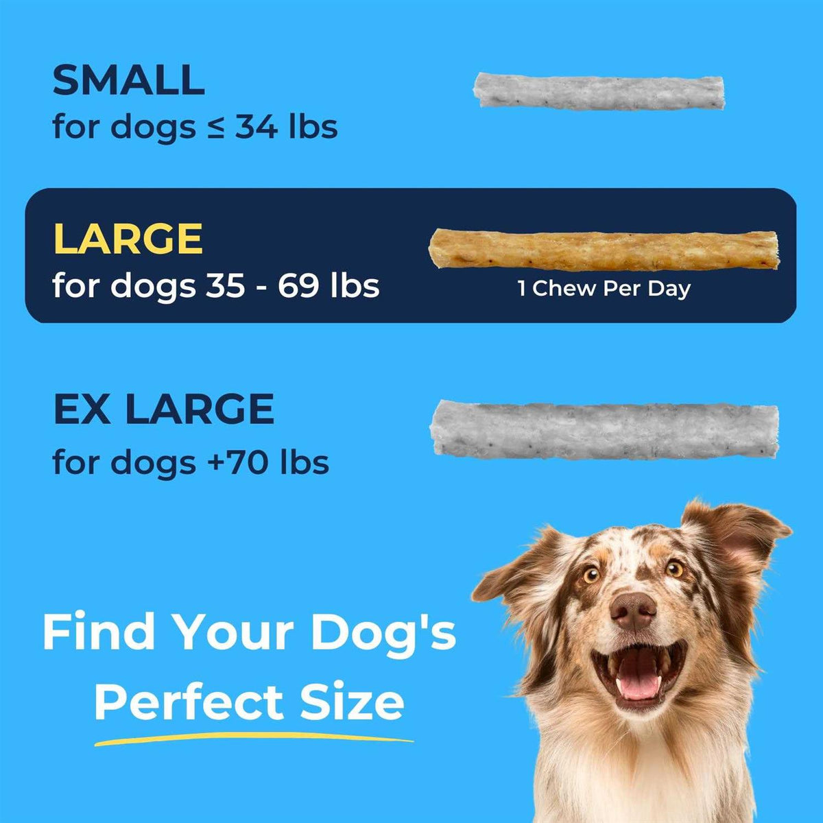 Soft Rawhide Chews Dogs H9716
