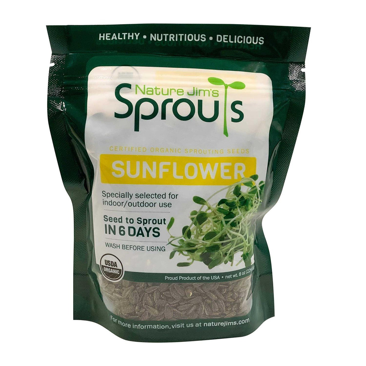 Certified Organic Black Oil Sunflower Seeds J78628