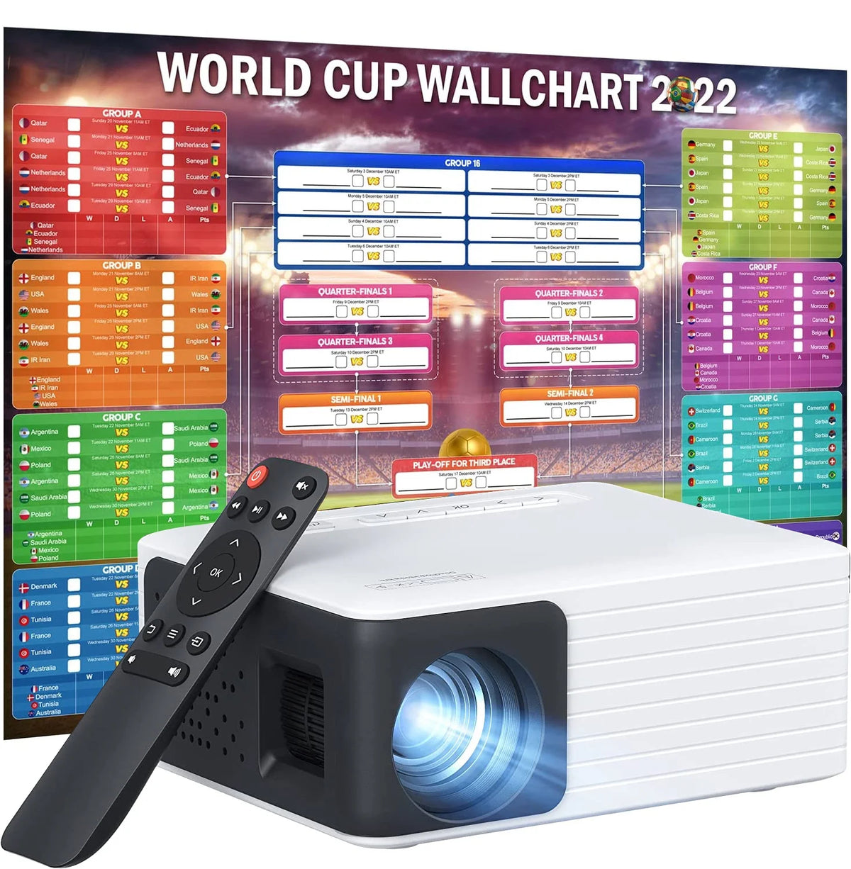 Portable 1080p Mini Projector N282553