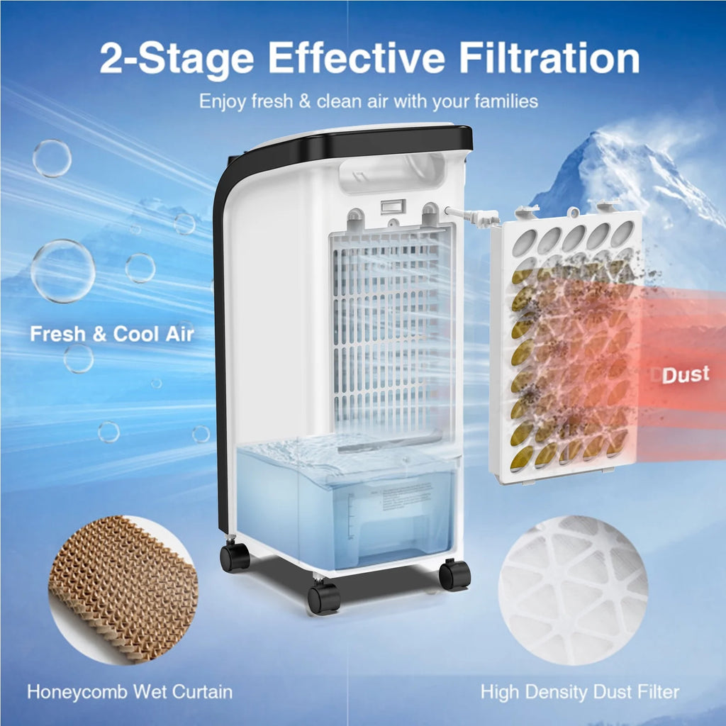 Portable Evaporative Air Cooler with Remote Control Y96002