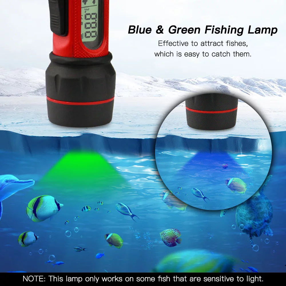 Ice Fishing Fishfinder with LED Underwater Light N5734
