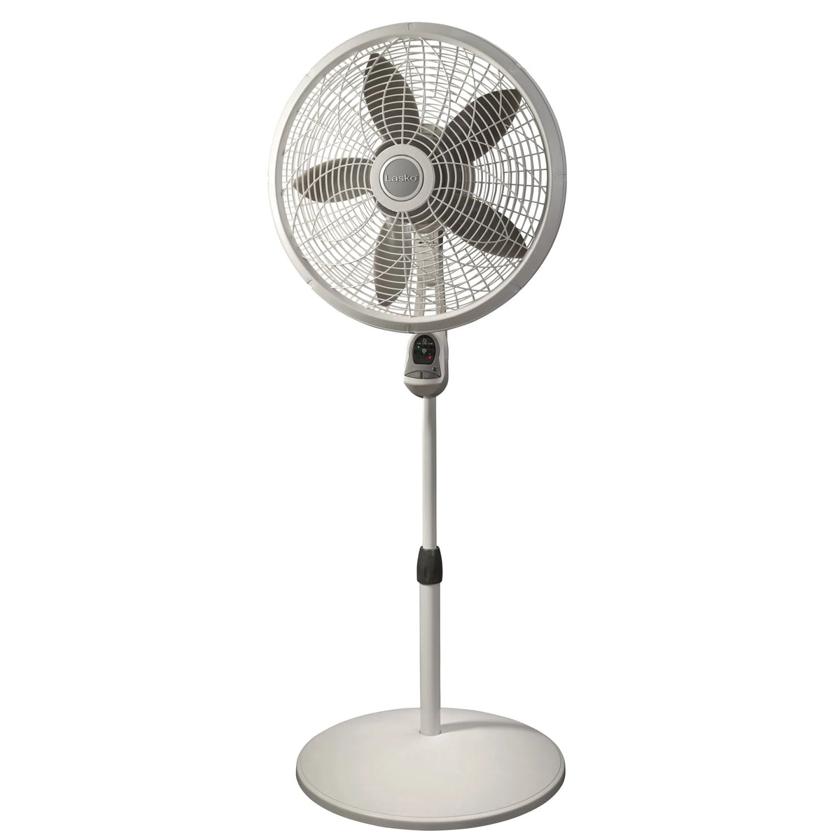 18 Oscillating Pedestal Fan with Remote, 3 Speeds, Black S564318