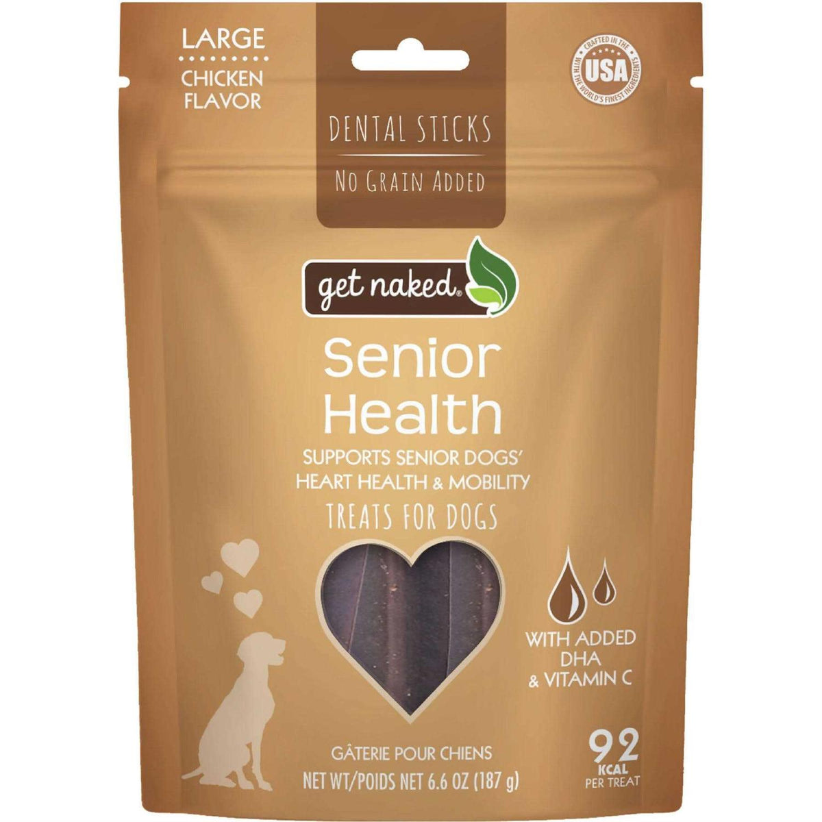 Chicken Flavor Grain-Free Dental Sticks Dog Treats M9789