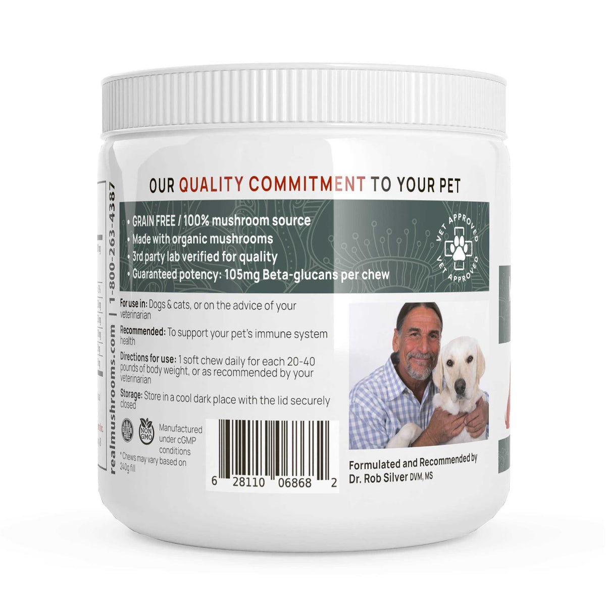 Mushroom Immune Pet Chews I72929
