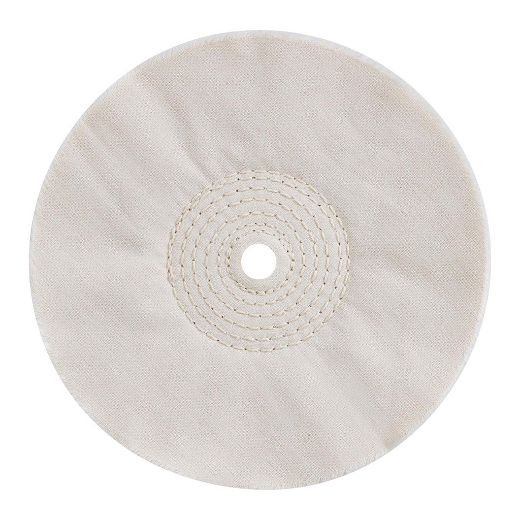 8 in. Cotton Buffing Wheels, 2-Piece V91181