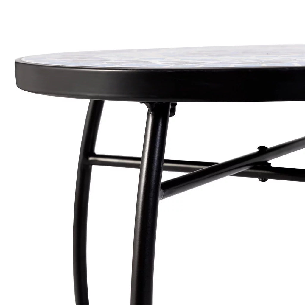 Cobalt Blue Mosaic Accent Table A200