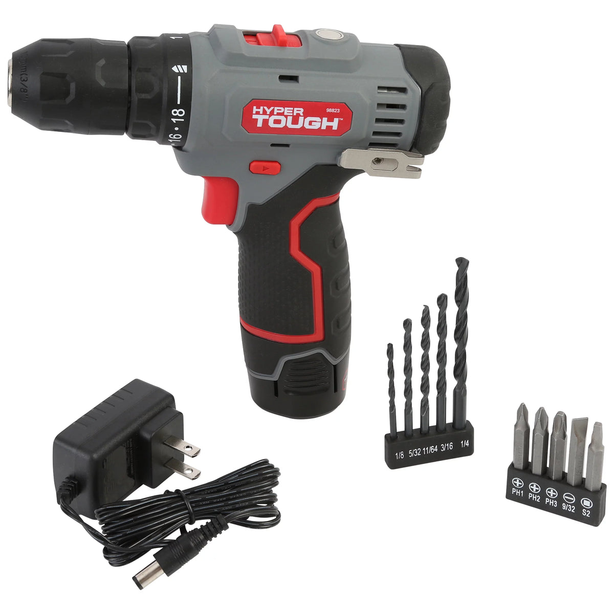 12V Max Lithium-Ion Cordless 2-Speed Drill Driver with Battery and Charger W27634