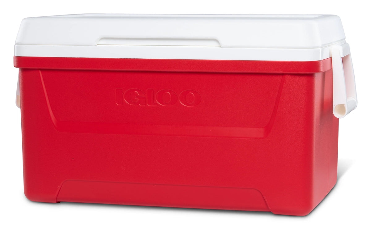 48 QT Red Ice Chest Cooler S725