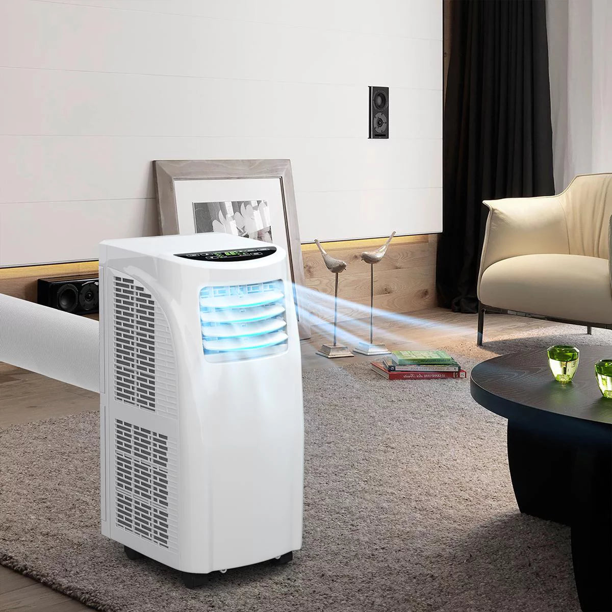 8000 BTU Portable Air Conditioner with Dehumidifier D867